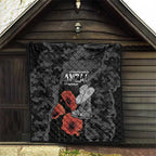 Australia 1915 Gallipoli ANZAC Quilt 111th Anniversary Army Boots And Slouch Hat