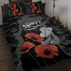 Australia 1915 Gallipoli ANZAC Quilt Bed Set 111th Anniversary Army Boots And Slouch Hat