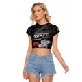 Australia 1915 Gallipoli ANZAC Raglan Cropped T Shirt 111th Anniversary Army Boots And Slouch Hat