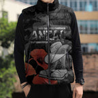 Australia 1915 Gallipoli ANZAC Sleeveless Puffer Jacket 111th Anniversary Army Boots And Slouch Hat