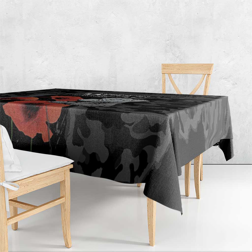 Australia 1915 Gallipoli ANZAC Tablecloth 111th Anniversary Army Boots And Slouch Hat