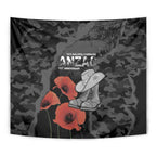Australia 1915 Gallipoli ANZAC Tapestry 111th Anniversary Army Boots And Slouch Hat