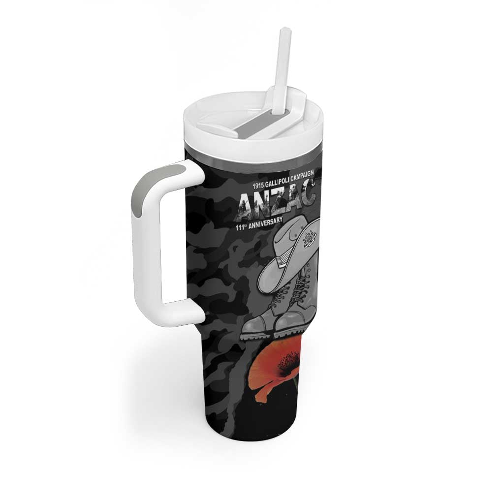 Australia 1915 Gallipoli ANZAC Tumbler With Handle 111th Anniversary Army Boots And Slouch Hat