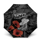 Australia 1915 Gallipoli ANZAC Umbrella 111th Anniversary Army Boots And Slouch Hat