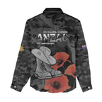 Australia 1915 Gallipoli ANZAC Women Casual Shirt 111th Anniversary Army Boots And Slouch Hat