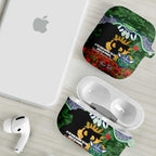 Personalised Raiders Rugby ANZAC Day AirPods Case Last Post Poppy We Will Remember Them