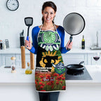 Personalised Raiders Rugby ANZAC Day Apron Last Post Poppy We Will Remember Them
