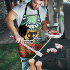 Personalised Raiders Rugby ANZAC Day Apron Last Post Poppy We Will Remember Them