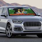 Personalised Raiders Rugby ANZAC Day Auto Sun Shade Last Post Poppy We Will Remember Them