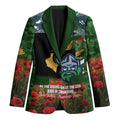 Personalised Raiders Rugby ANZAC Day Blazer Last Post Poppy We Will Remember Them