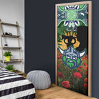 Personalised Raiders Rugby ANZAC Day Door Cover Last Post Poppy We Will Remember Them