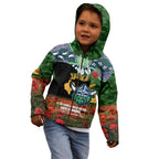 Personalised Raiders Rugby ANZAC Day Kid Hoodie Last Post Poppy We Will Remember Them