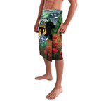 Personalised Raiders Rugby ANZAC Day Lavalava Last Post Poppy We Will Remember Them