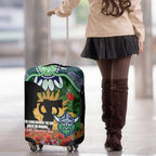 Personalised Raiders Rugby ANZAC Day Luggage Cover Last Post Poppy We Will Remember Them