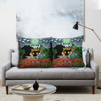 Personalised Raiders Rugby ANZAC Day Pillow Cover Last Post Poppy We Will Remember Them