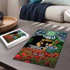 Personalised Raiders Rugby ANZAC Day Puzzle Last Post Poppy We Will Remember Them