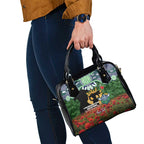 Personalised Raiders Rugby ANZAC Day Shoulder Handbag Last Post Poppy We Will Remember Them