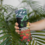 Personalised Raiders Rugby ANZAC Day Skinny Tumbler Last Post Poppy We Will Remember Them