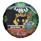 Personalised Raiders Rugby ANZAC Day Spare Tire Cover Last Post Poppy We Will Remember Them