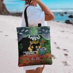 Personalised Raiders Rugby ANZAC Day Tote Bag Last Post Poppy We Will Remember Them