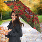 Personalised Raiders Rugby ANZAC Day Umbrella Last Post Poppy We Will Remember Them