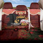 Personalised Dolphins Rugby ANZAC Day Back Car Seat Cover Last Post Poppy We Will Remember Them