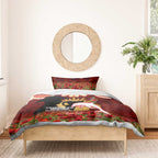 Personalised Dolphins Rugby ANZAC Day Bedding Set Last Post Poppy We Will Remember Them