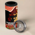 Personalised Dolphins Rugby ANZAC Day 4 in 1 Can Cooler Tumbler Last Post Poppy We Will Remember Them