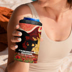 Personalised Dolphins Rugby ANZAC Day 4 in 1 Can Cooler Tumbler Last Post Poppy We Will Remember Them
