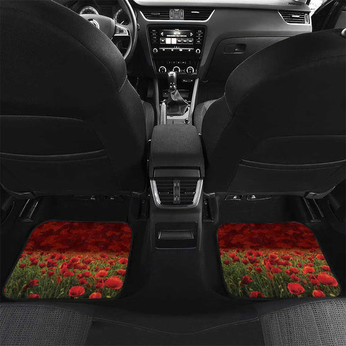 Personalised Dolphins Rugby ANZAC Day Car Mats Last Post Poppy We Will Remember Them