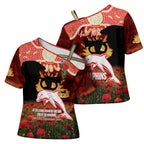 Personalised Dolphins Rugby ANZAC Day Cross Shoulder Shirt Last Post Poppy We Will Remember Them
