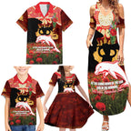 Personalised Dolphins Rugby ANZAC Day Family Matching Summer Maxi Dress and Hawaiian Shirt Last Post Poppy We Will Remember Them
