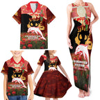 Personalised Dolphins Rugby ANZAC Day Family Matching Tank Maxi Dress and Hawaiian Shirt Last Post Poppy We Will Remember Them