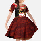 Personalised Dolphins Rugby ANZAC Day Kid Short Sleeve Dress Last Post Poppy We Will Remember Them