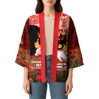 Personalised Dolphins Rugby ANZAC Day Kimono Last Post Poppy We Will Remember Them