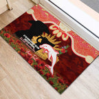 Personalised Dolphins Rugby ANZAC Day Rubber Doormat Last Post Poppy We Will Remember Them