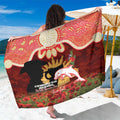 Personalised Dolphins Rugby ANZAC Day Sarong Last Post Poppy We Will Remember Them