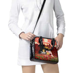 Personalised Dolphins Rugby ANZAC Day Shoulder Handbag Last Post Poppy We Will Remember Them