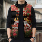 Personalised Dolphins Rugby ANZAC Day Sleeveless Puffer Jacket Last Post Poppy We Will Remember Them