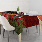 Personalised Dolphins Rugby ANZAC Day Tablecloth Last Post Poppy We Will Remember Them