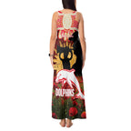 Personalised Dolphins Rugby ANZAC Day Tank Maxi Dress Last Post Poppy We Will Remember Them