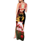 Personalised Dolphins Rugby ANZAC Day Tank Maxi Dress Last Post Poppy We Will Remember Them