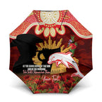 Personalised Dolphins Rugby ANZAC Day Umbrella Last Post Poppy We Will Remember Them