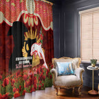 Personalised Dolphins Rugby ANZAC Day Window Curtain Last Post Poppy We Will Remember Them