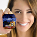 Personalised Bulldogs Rugby ANZAC Day AirPods Case Last Post Poppy We Will Remember Them