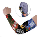 Personalised Bulldogs Rugby ANZAC Day Arm Sleeves Last Post Poppy We Will Remember Them