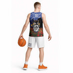 Personalised Bulldogs Rugby ANZAC Day Basketball Jersey Last Post Poppy We Will Remember Them