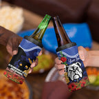 Personalised Bulldogs Rugby ANZAC Day 4 in 1 Can Cooler Tumbler Last Post Poppy We Will Remember Them