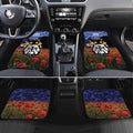 Personalised Bulldogs Rugby ANZAC Day Car Mats Last Post Poppy We Will Remember Them