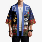 Personalised Bulldogs Rugby ANZAC Day Kimono Last Post Poppy We Will Remember Them